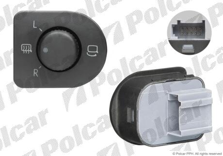 Кнопка регулировки зеркал Polcar 9541P-60