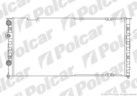 Радіатори охолодження Polcar 954608-5