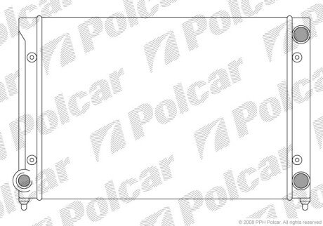 Радіатори охолодження Polcar 954608A1