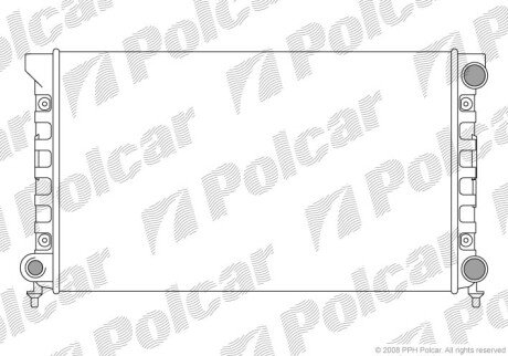 Радіатори охолодження Polcar 954608A4