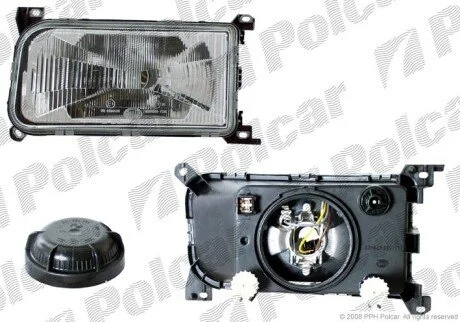 Фара основна ліва H4, T4W ​​ Polcar 9546090E