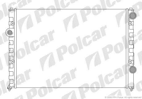 Радіатори охолодження Polcar 954708A1