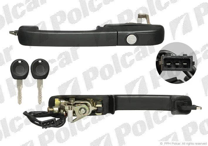 Ручка двери левая Polcar 9547Z-45 (фото 1)