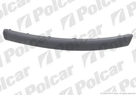 Накладка бампера левая Polcar 954807-7