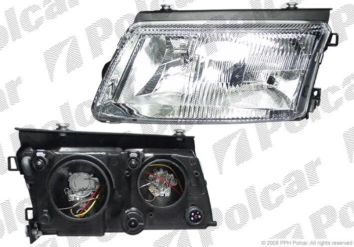 Фара основная левая H1, H7, W5W Polcar 954809-E (фото 1)