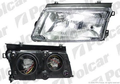 Фара основная левая H1, H7, W5W Polcar 954809-E
