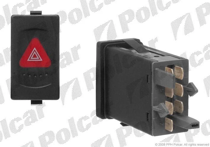 Кнопка аварийного сигнала Polcar 9548P-30 (фото 1)