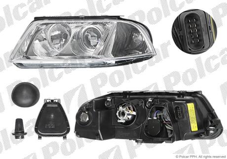Фара основная Polcar 954910-E