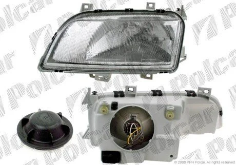 Фара основна права H4, W5W Polcar 9550100E