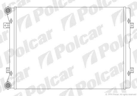 Радіатори охолодження Polcar 955108-1