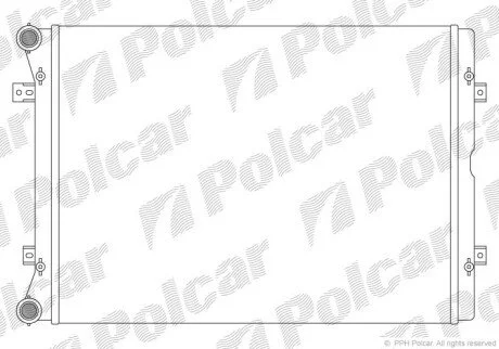 Радіатори охолодження Polcar 955108-1