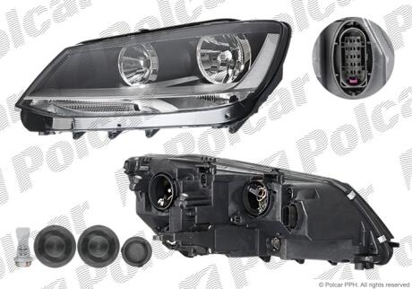 Фара основная правая H7 Polcar 955210-E