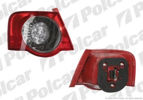 Фонарь задний слева наружный Polcar 955587-S