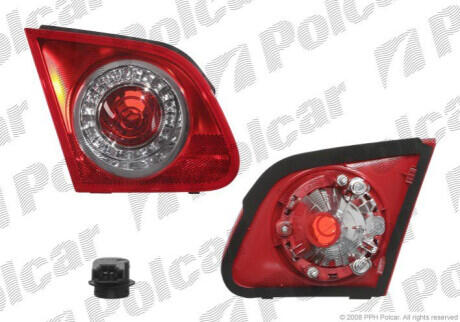 Фонарь задний справа внутренний Polcar 9555881E
