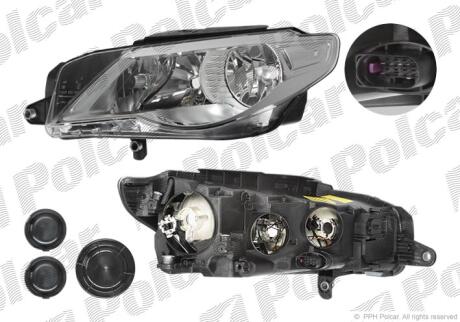 Фара основная Polcar 955609-U