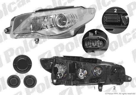 Фара основная Polcar 9556101E