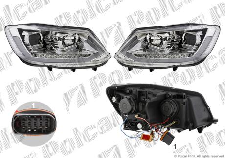 Фара основная Polcar 956309AE