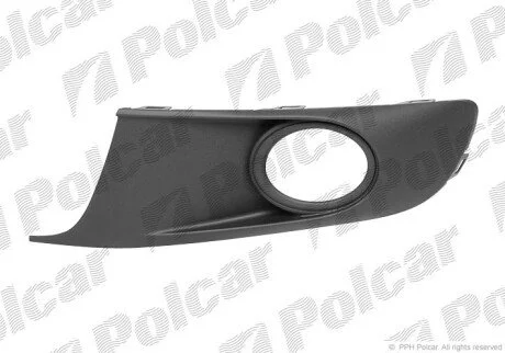 Решітка бампера ліва Polcar 956327-3