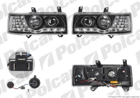 Фара основная Polcar 956609FE