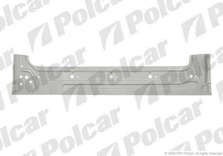 Ремкомплект дверей прав Polcar 956640-2