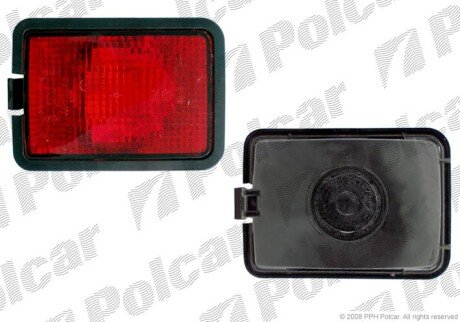 Заглушка задньої п / туманною фари Polcar 9566971E