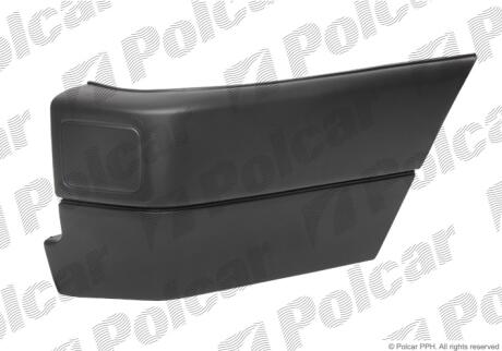 Угол бампера правый Polcar 956698-4