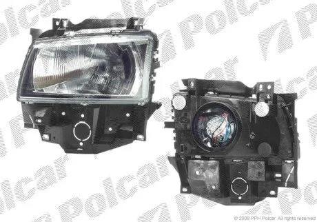 Фара основная левая H4 Polcar 9567090E