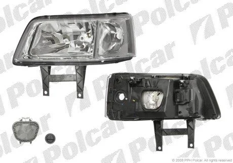 Фара основная левая H4 Polcar 9568090E