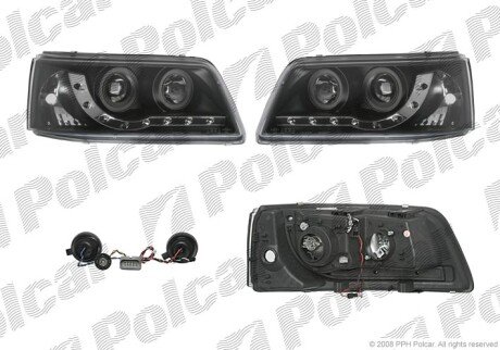 Фара основная правая, левая H1 Polcar 956809CE