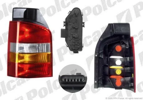 Фонарь задний слева Polcar 956887-H