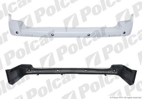 Бампер задний Polcar 9568962J