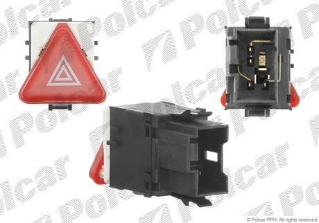 Включатель аварийного света Polcar 9568P-30