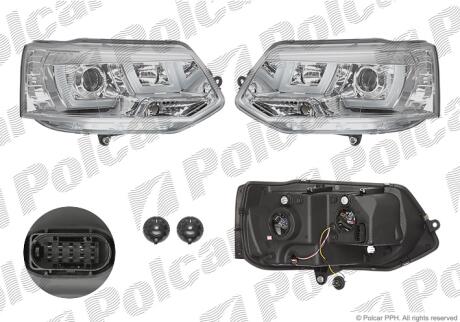 Фара основная Polcar 956909AE