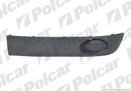 Решетка бампера правая Polcar 956927-6