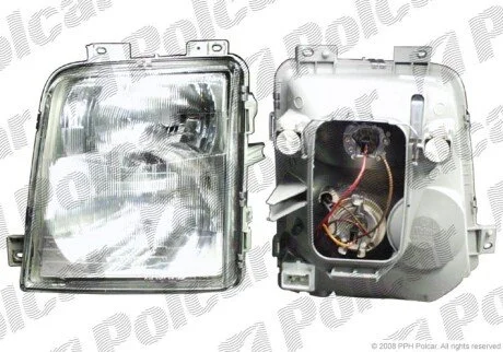 Фара основна права H1 Polcar 957110-E