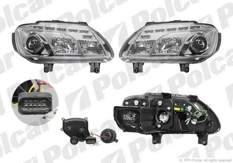 Фара основная Polcar 957509AE