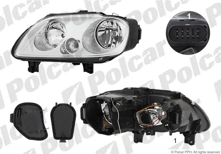 Фара основна Polcar 957510-E (фото 1)