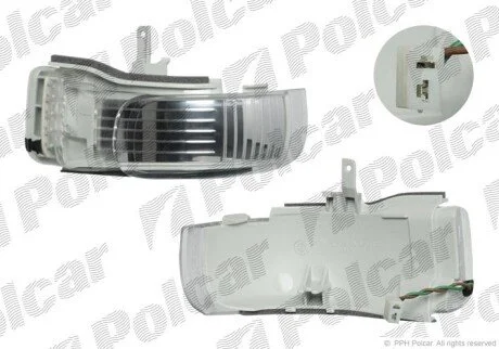 Покажчик повороту в дзеркалі Polcar 9578206R