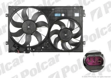 Вентиляторы с корпусом/кронштейном. Polcar 957823W1