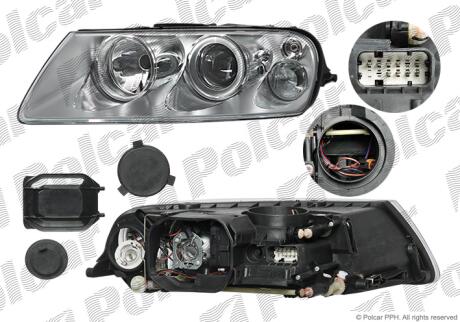 Фара основная Polcar 958009-E