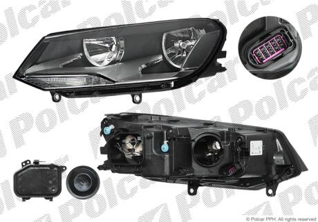 Фара основная Polcar 958209-E