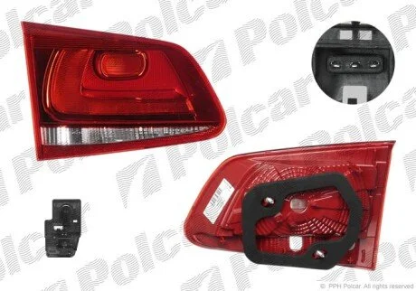 Фонарь задний слева внутренний Polcar 9582871V