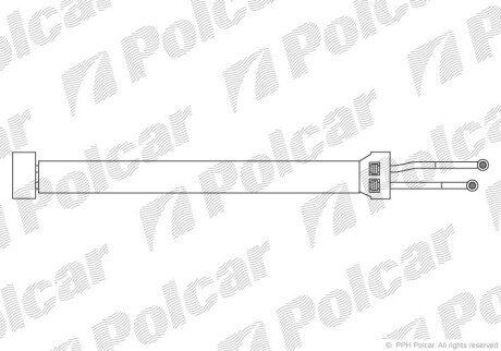 Радіатори масла Polcar 9582L82X