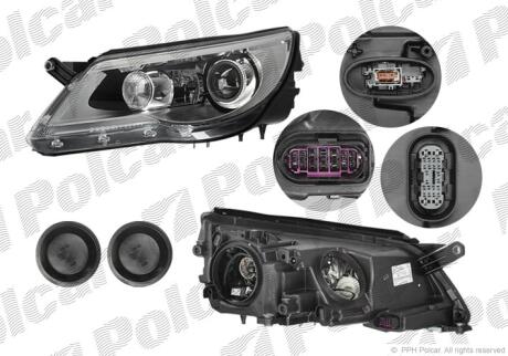 Фара основная Polcar 9585091H