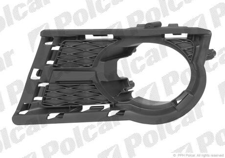 Решетка бампера правая Polcar 958527-4