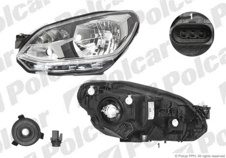 Фара основная Polcar 95A1092H