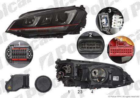 Фара основная Polcar 95C2106V