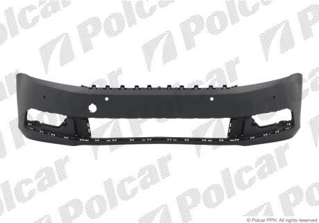 Бампер передній Polcar 95D10722