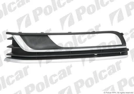 Решітка бампера ліва Polcar 95D127-7