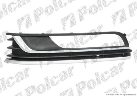 Решітка бампера права Polcar 95D127-8